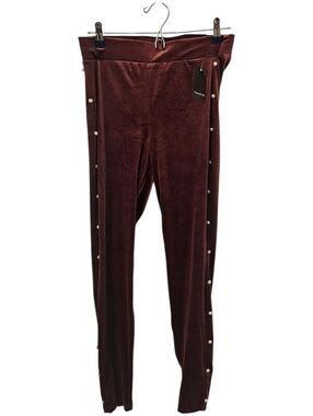 Red Torrid Women's Velvet Pearl Side Premium Leggings